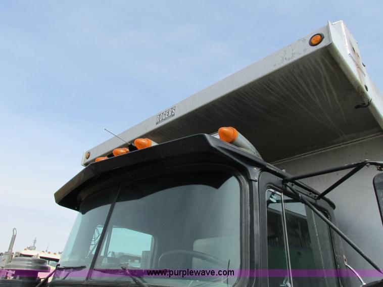 image for item G8806 1993 Mack RB688S quad axle dump truck