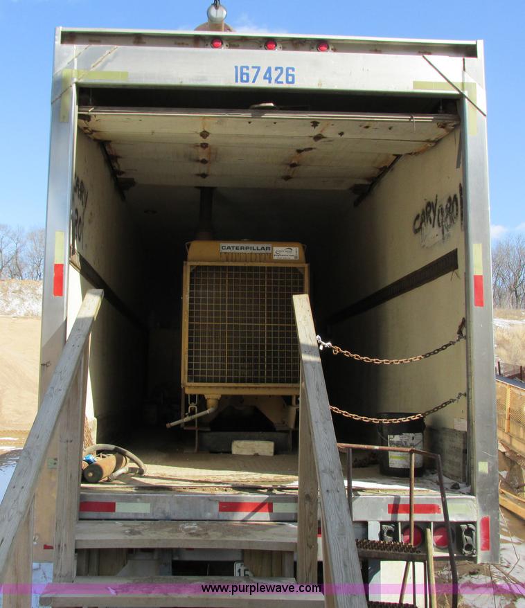 image for item G8814 Caterpillar 3406 260kW generator set with 1988 Great Dane trailer