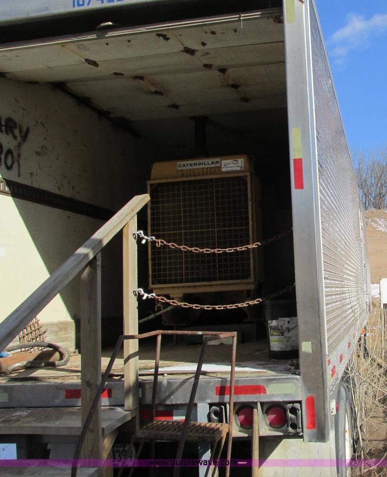 image for item G8814 Caterpillar 3406 260kW generator set with 1988 Great Dane trailer