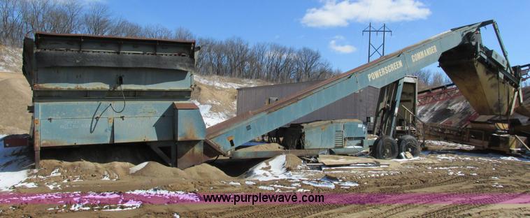 image for item G8816 Powerscreen Commander sand screen