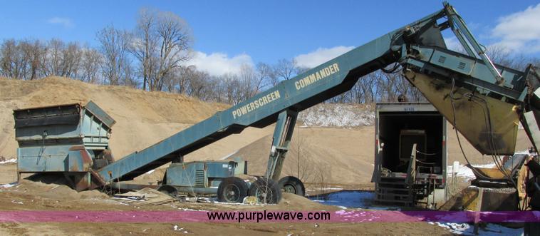 image for item G8816 Powerscreen Commander sand screen