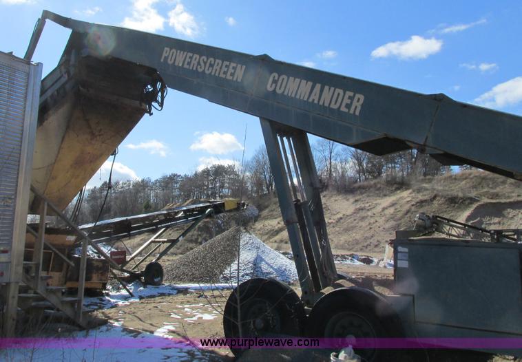 image for item G8816 Powerscreen Commander sand screen