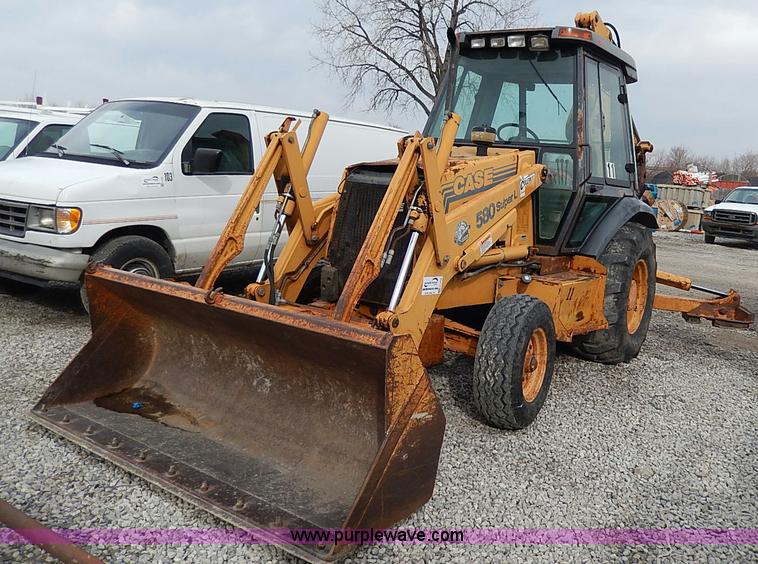 image for item H1410 1998 Case 580 Super L backhoe