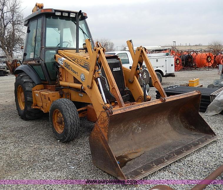 image for item H1410 1998 Case 580 Super L backhoe