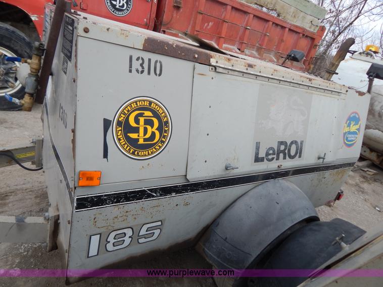 image for item H3479 1995 Leroi Q185DJE air compressor