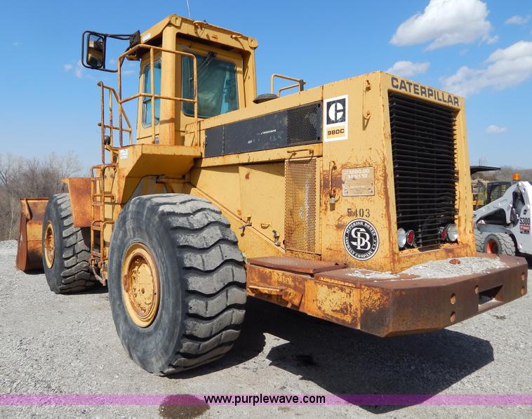 image for item H3484 1984 Caterpillar 980C wheel loader