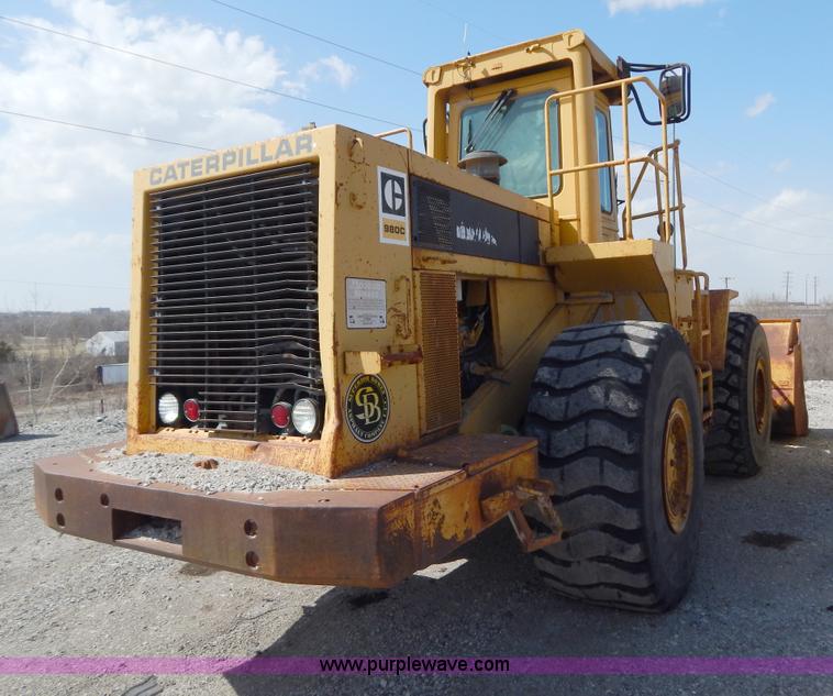 image for item H3484 1984 Caterpillar 980C wheel loader