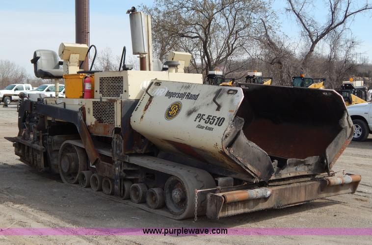 image for item I1026 2005 Blaw-Knox PF-5510 asphalt paver