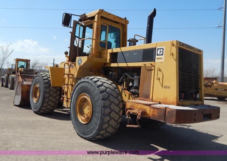 image for item I1028 1985 Caterpillar 980C wheel loader