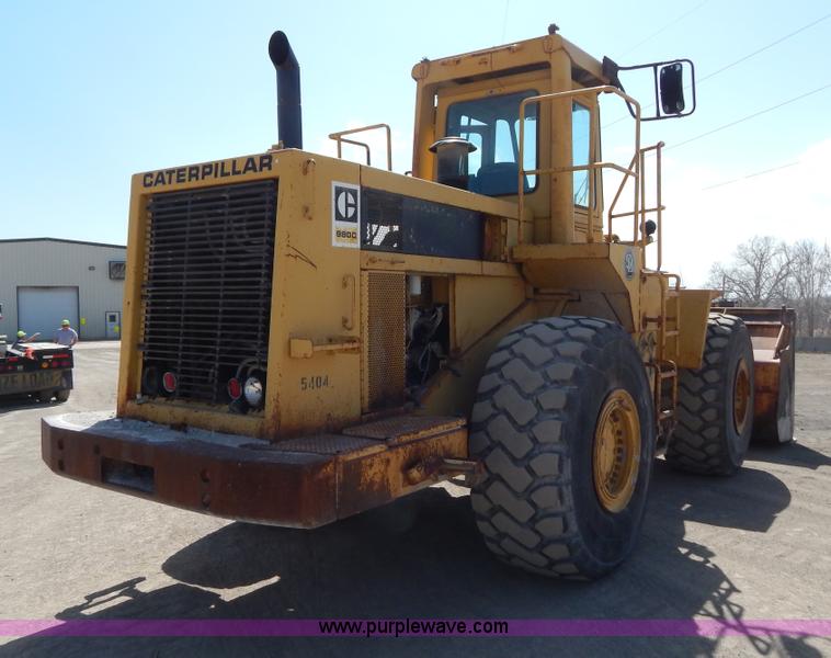 image for item I1028 1985 Caterpillar 980C wheel loader