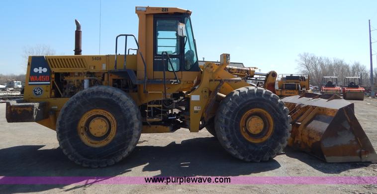 image for item I1033 1986 Komatsu WA450-1 wheel loader