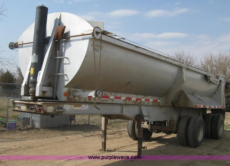 image for item I5549 1995 Clement barrel dump trailer