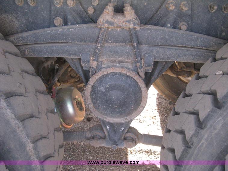 image for item I5551 1997 Volvo WGM25 flatbed truck