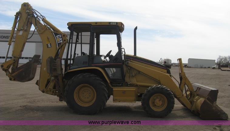 image for item I5552 2002 Caterpillar 416D backhoe