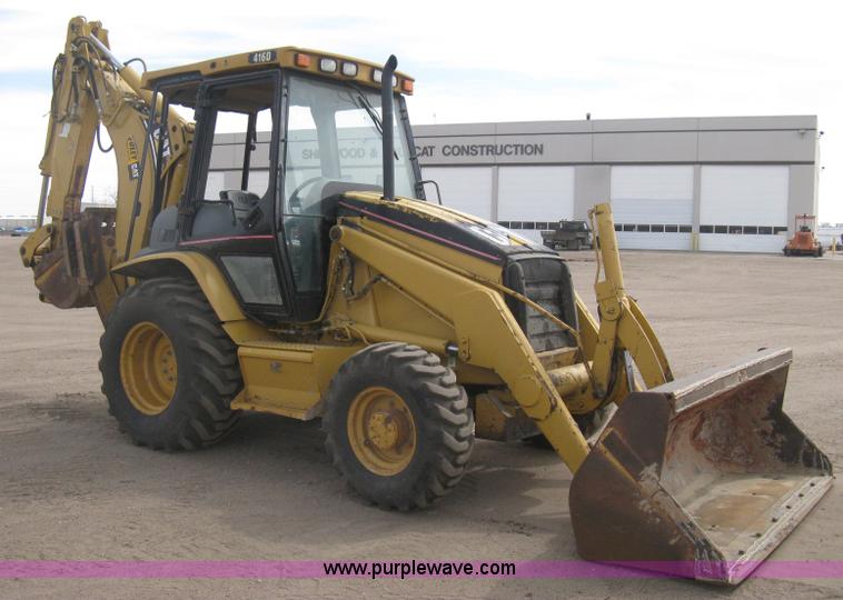 image for item I5552 2002 Caterpillar 416D backhoe