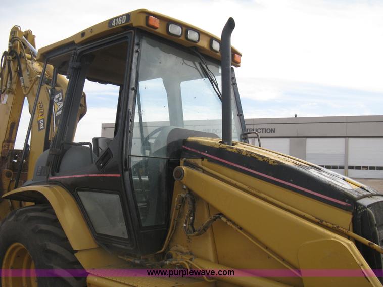 image for item I5552 2002 Caterpillar 416D backhoe