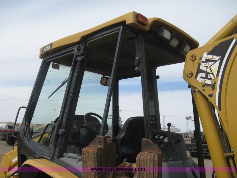 image for item I5552 2002 Caterpillar 416D backhoe
