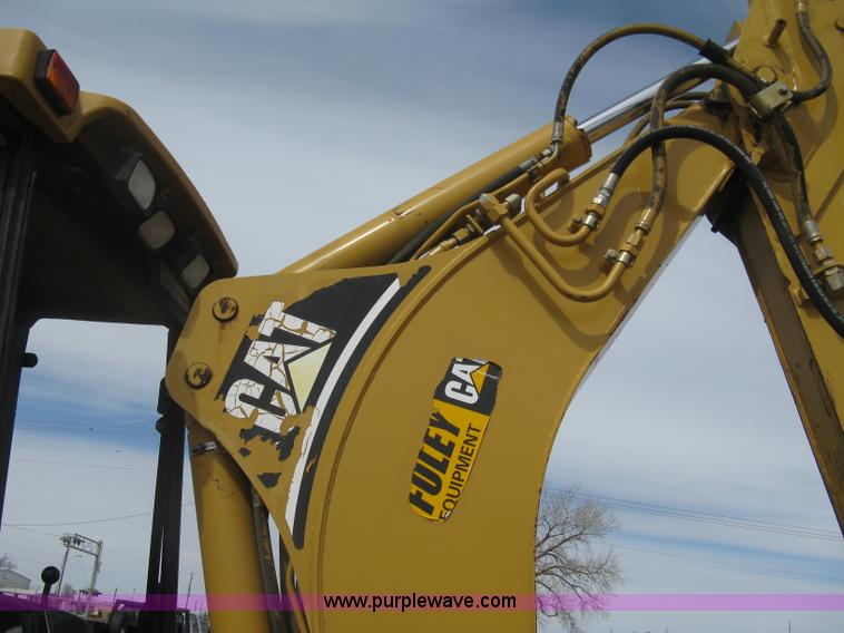 image for item I5552 2002 Caterpillar 416D backhoe