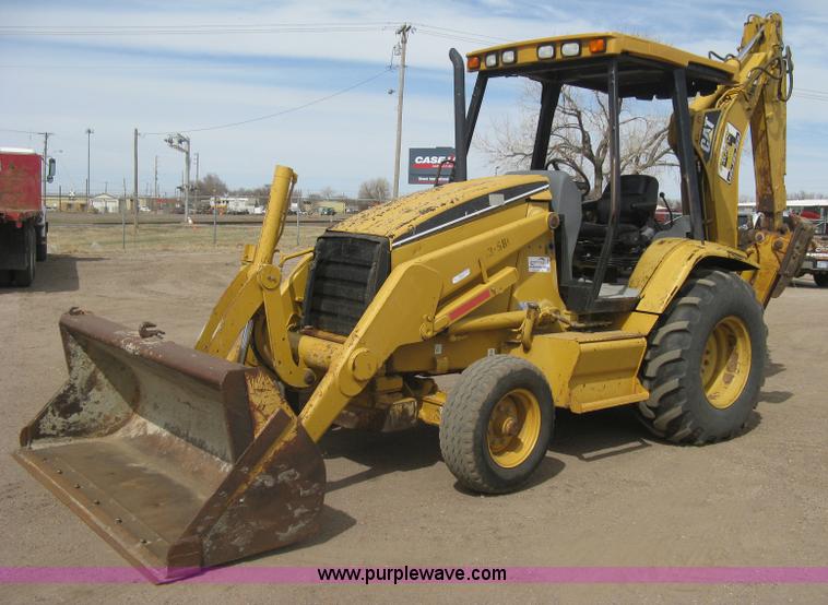 image for item I5554 1998 Caterpillar 416C backhoe