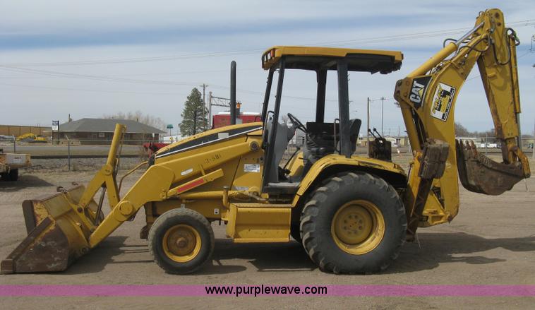 image for item I5554 1998 Caterpillar 416C backhoe