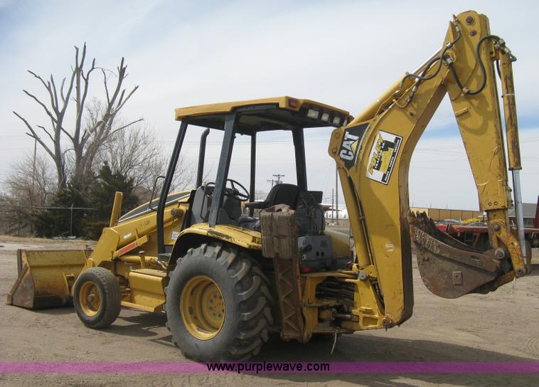 image for item I5554 1998 Caterpillar 416C backhoe