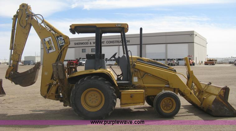 image for item I5554 1998 Caterpillar 416C backhoe