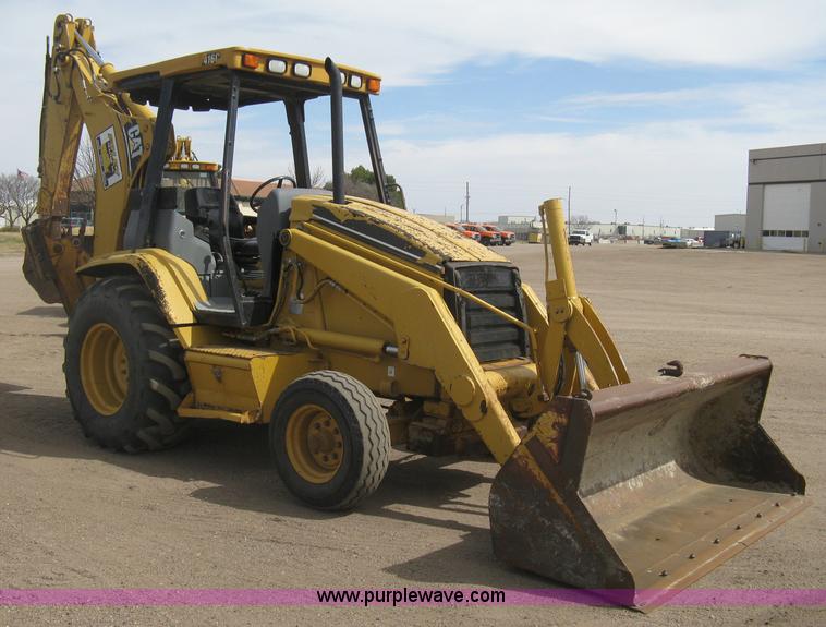 image for item I5554 1998 Caterpillar 416C backhoe