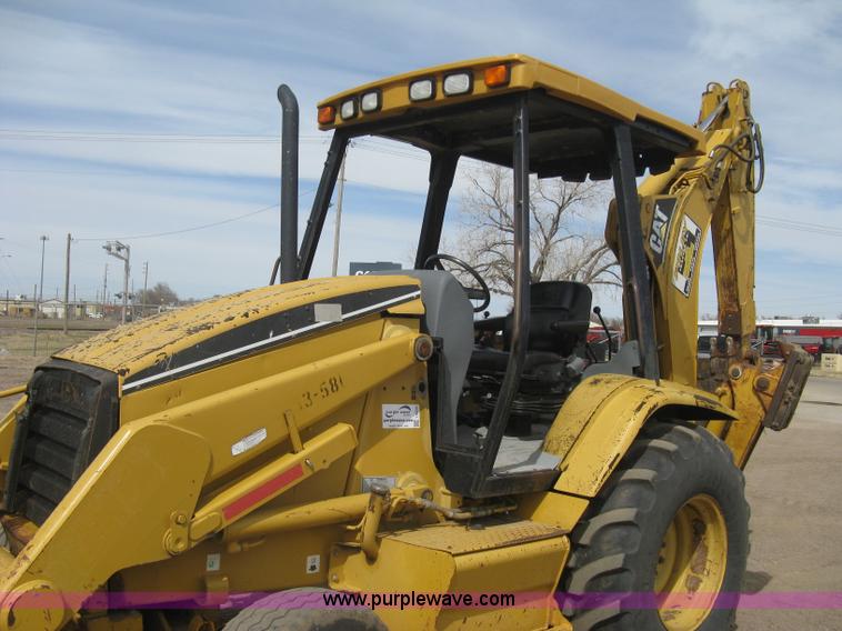 image for item I5554 1998 Caterpillar 416C backhoe