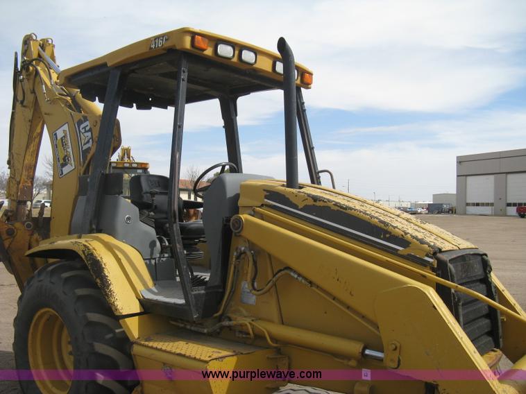 image for item I5554 1998 Caterpillar 416C backhoe
