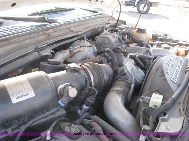 image for item I5555 2009 Ford F350 Super Duty XL Crew Cab flatbed truck