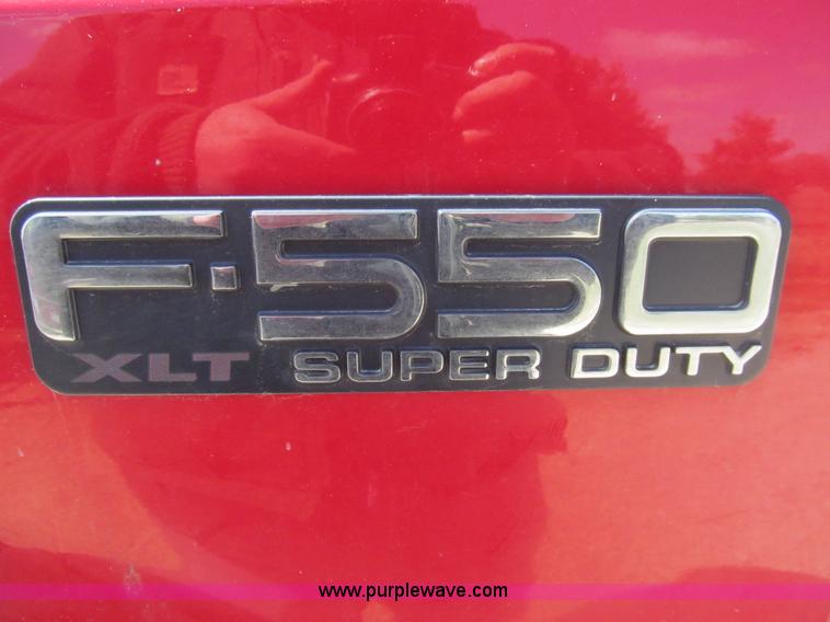 image for item I7131 2003 Ford F550 XLT dump bed truck