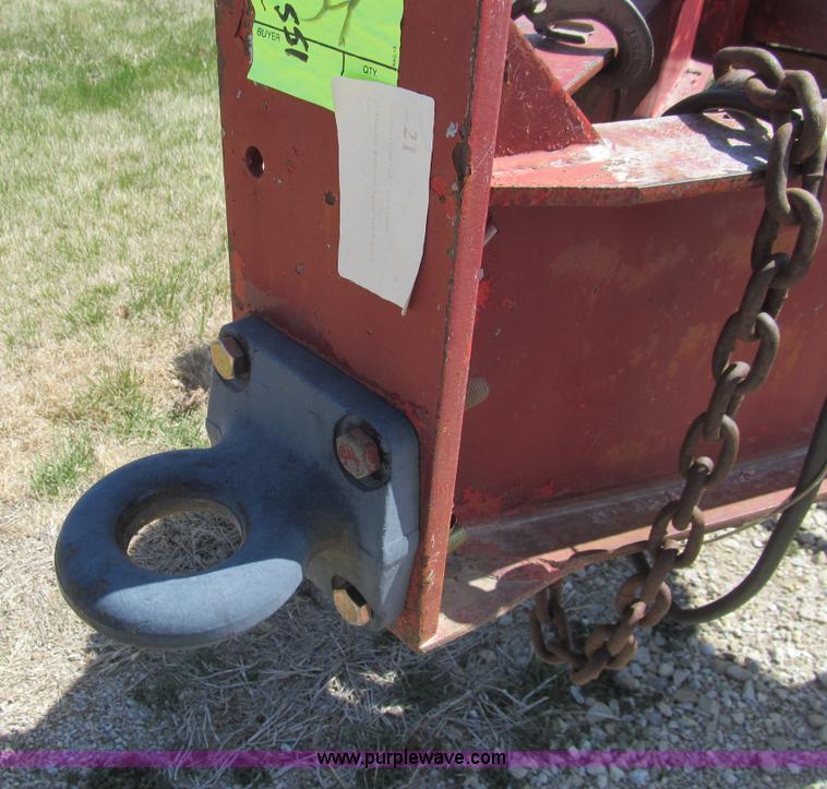 image for item I7132 1996 Blair tandem axle equipment trailer