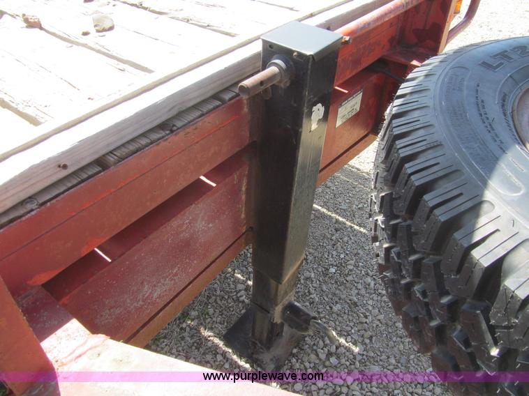 image for item I7132 1996 Blair tandem axle equipment trailer
