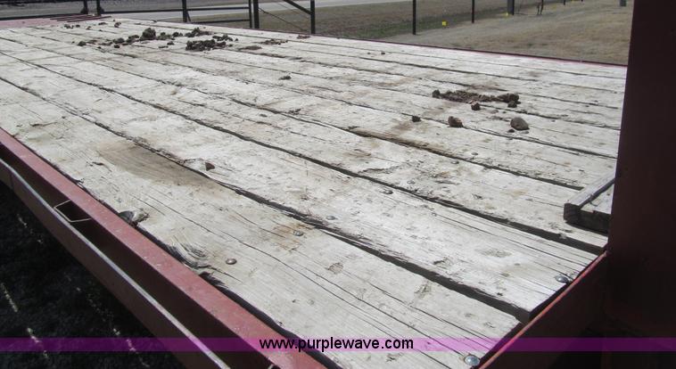 image for item I7132 1996 Blair tandem axle equipment trailer