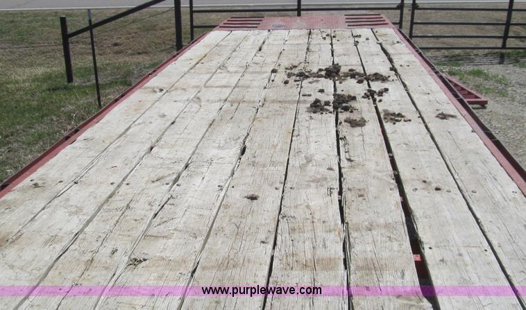 image for item I7132 1996 Blair tandem axle equipment trailer