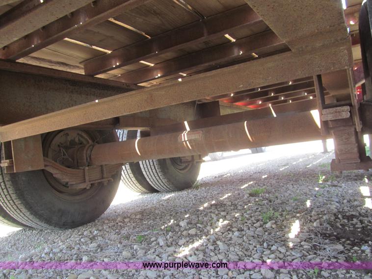 image for item I7132 1996 Blair tandem axle equipment trailer