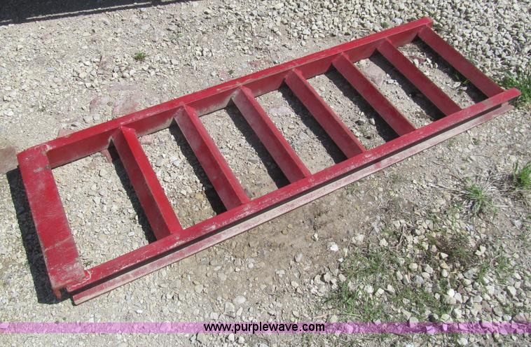 image for item I7132 1996 Blair tandem axle equipment trailer