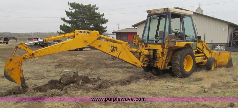 image for item I7134 1985 JCB 1400B backhoe