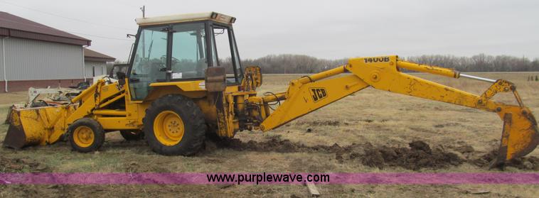 image for item I7134 1985 JCB 1400B backhoe