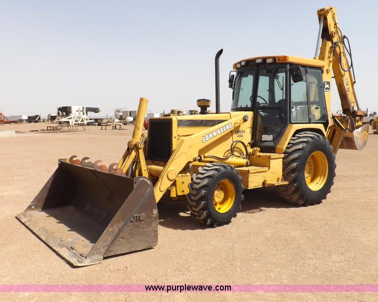 image for item I9005 1993 John Deere 710D backhoe