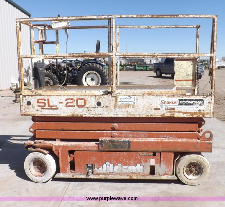image for item I9020 Snorkel SL 20 Wildcat electric scissor lift