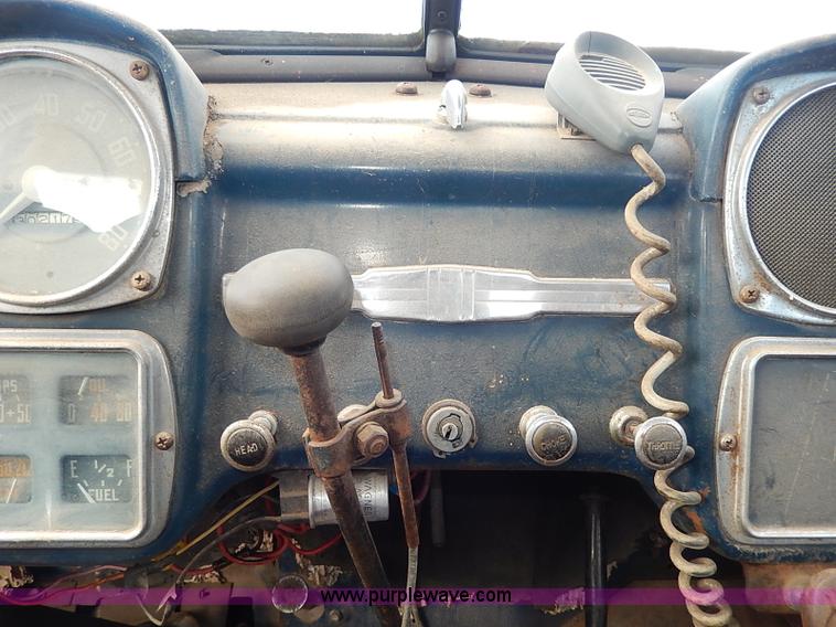 image for item I9370 1952 Dodge bucket truck