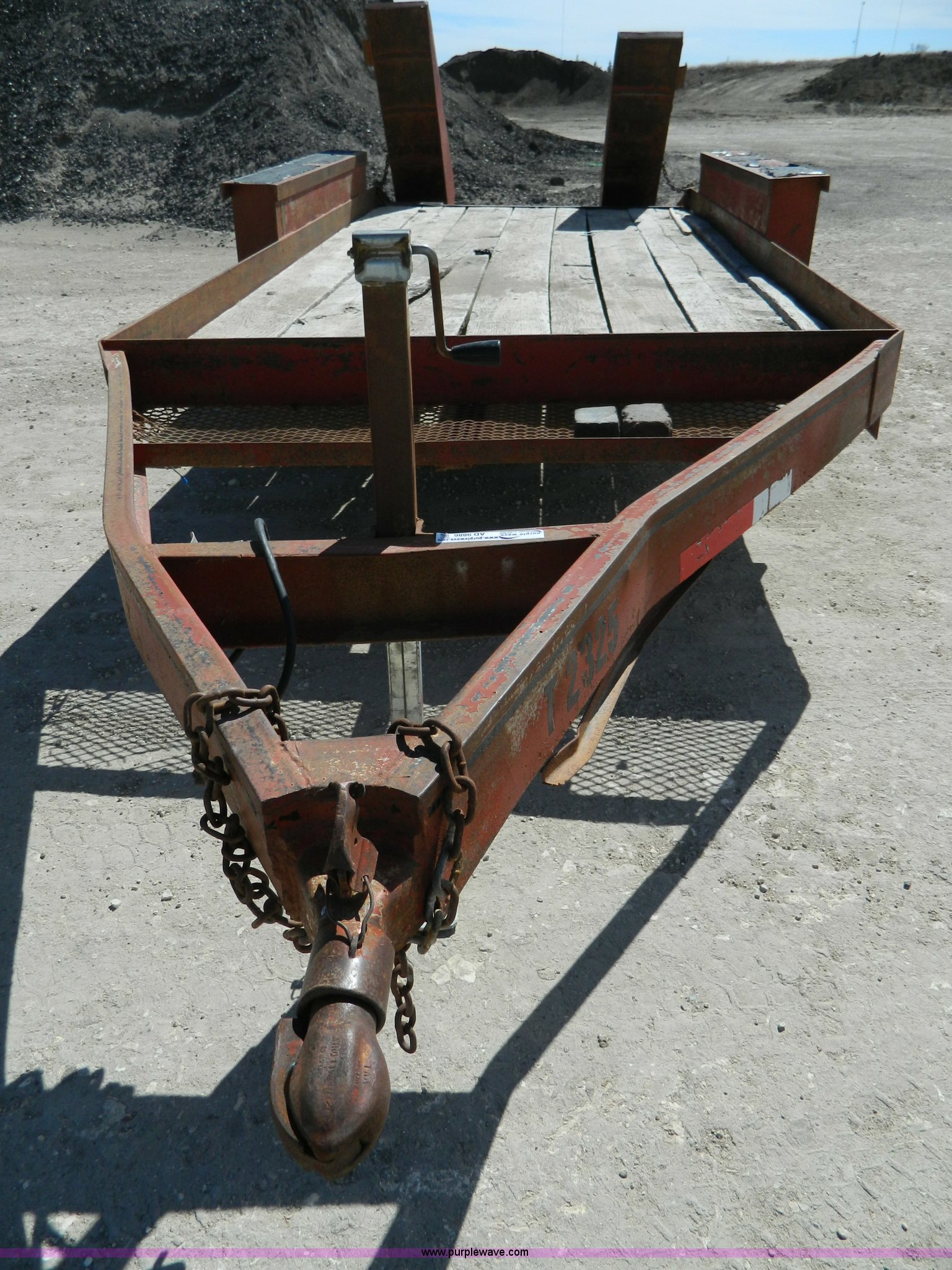 1992 shopbuilt trailer in Hays, KS Item AD9886 sold Purple Wave