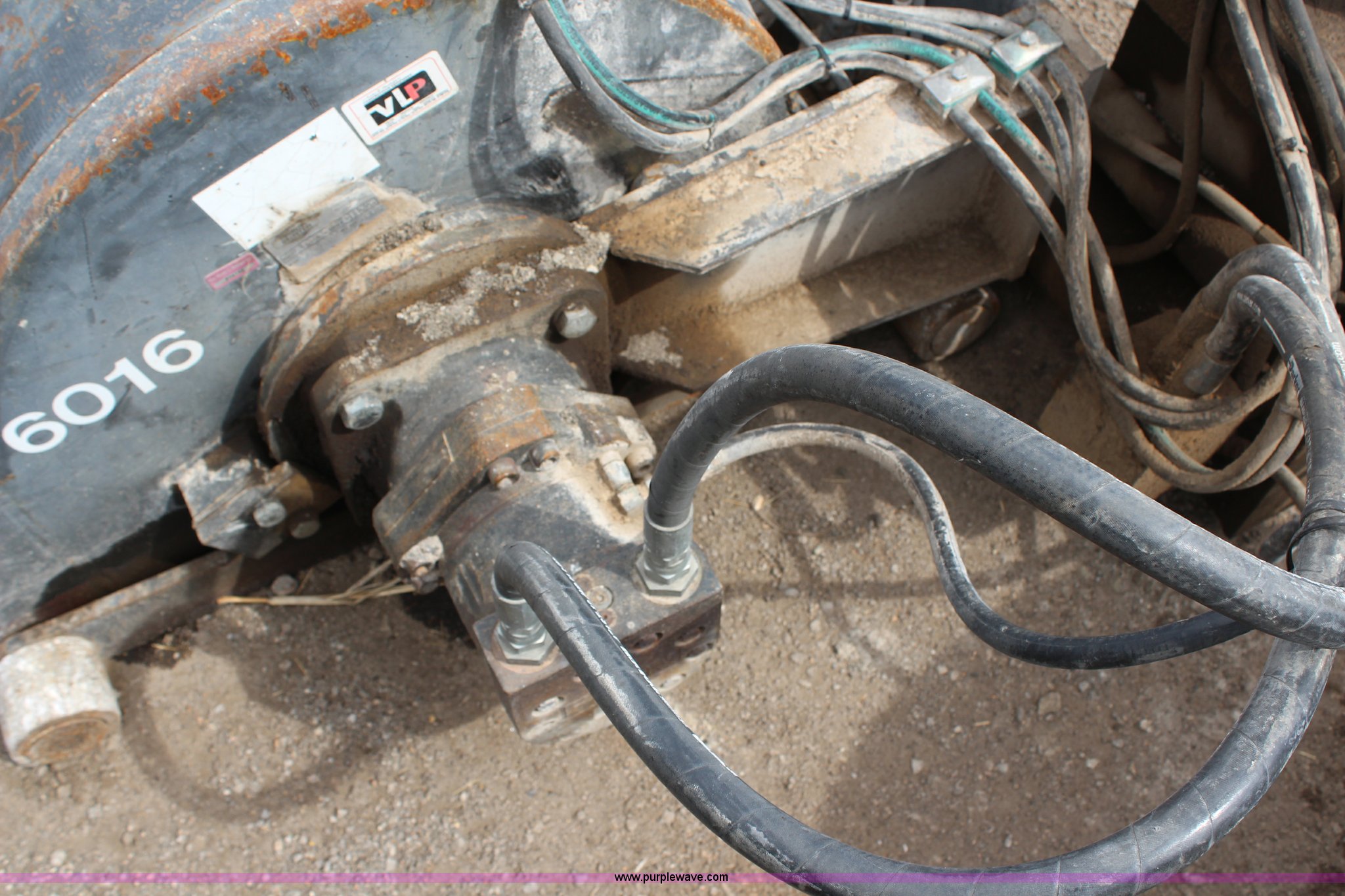 2005 Coneqtec AP600 universal milling head skid steer attachment in