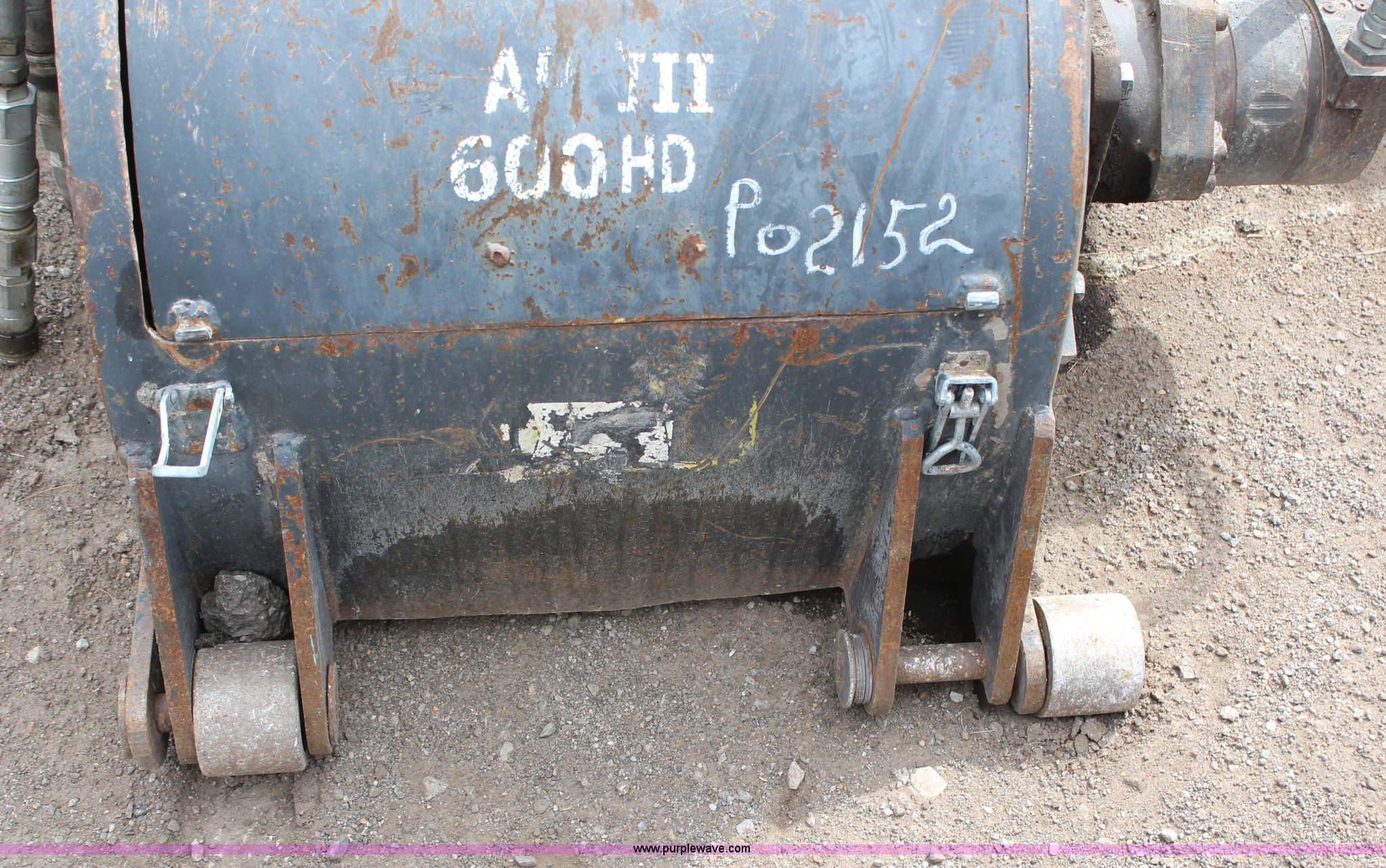 2005 Coneqtec AP600 universal milling head skid steer attachment in