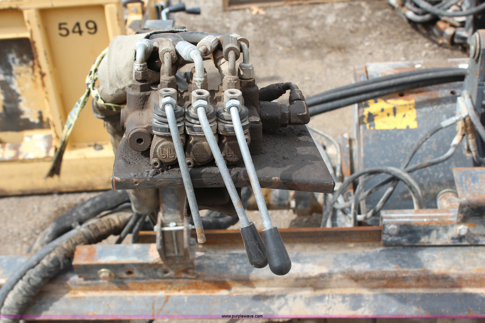 2005 Coneqtec AP600 universal milling head skid steer attachment in