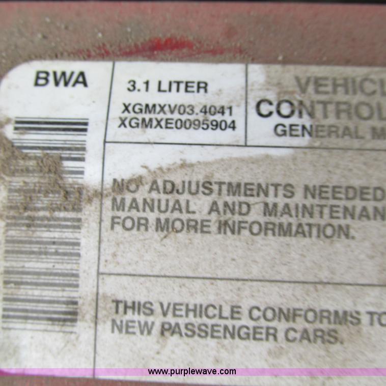 image for item G8488 1999 Chevy Monte Carlo LS