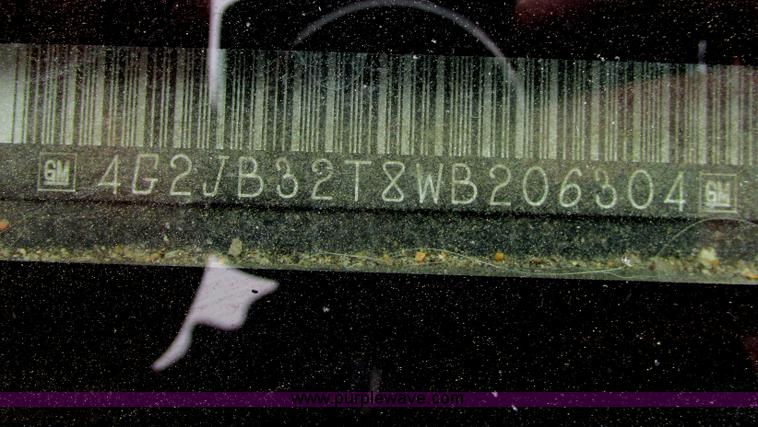 image for item G8496 1998 Pontiac Sunfire convertible