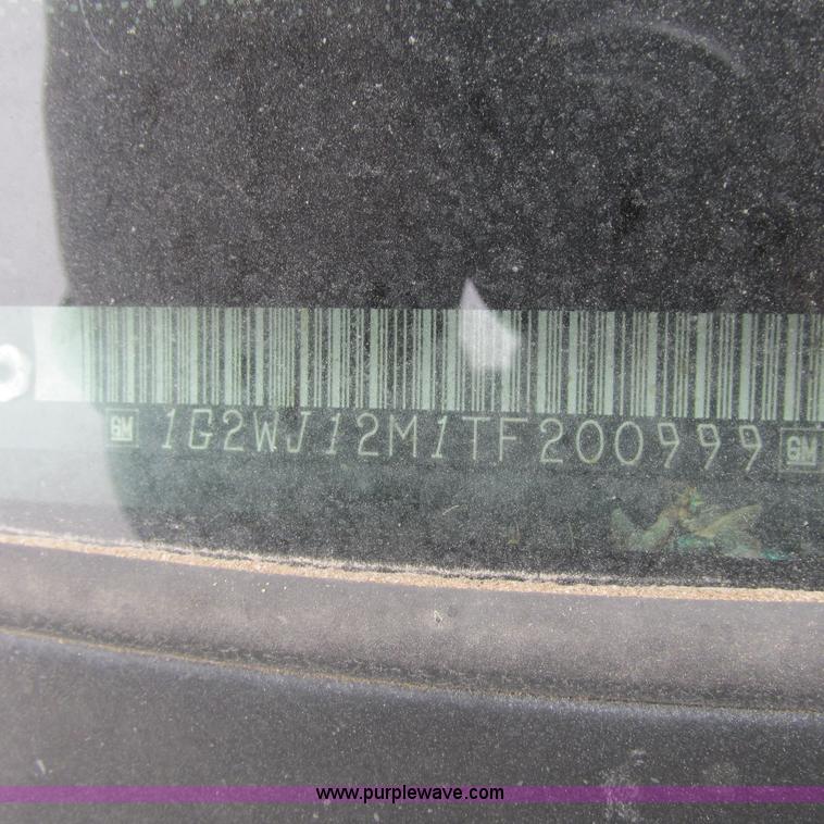 image for item I5503 1996 Pontiac Grand Prix SE