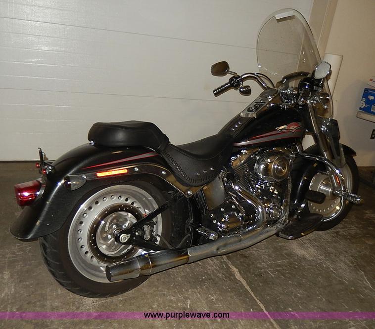 image for item AC9234 2008 Harley Davidson FLSTF motorcycle